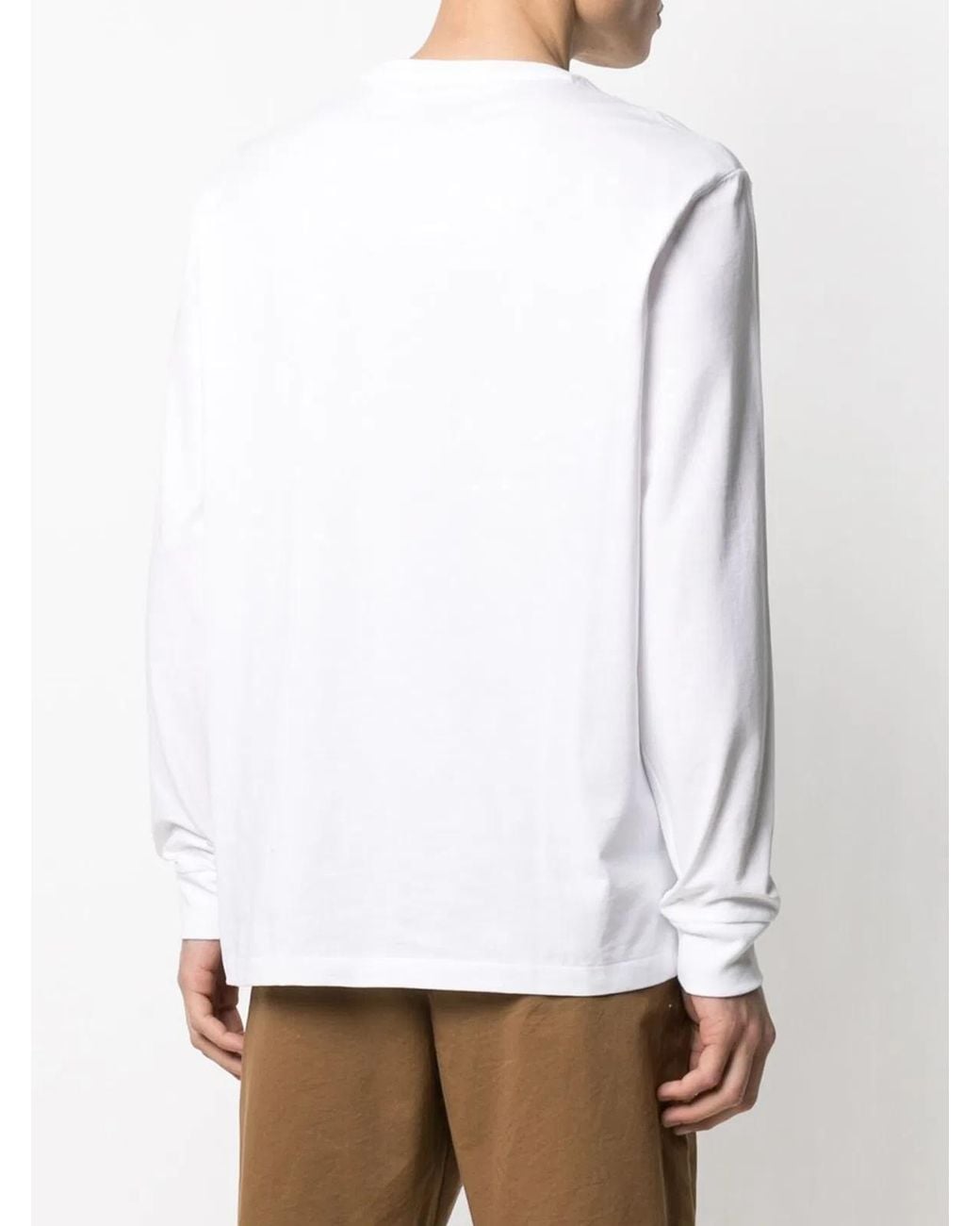 Ralph Lauren White Cotton T-Shirt Polo for men