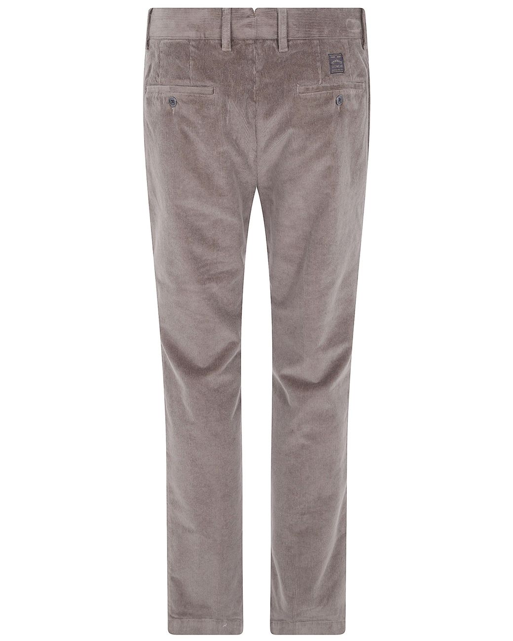 Incotex Gray Classic Regular Chino for men