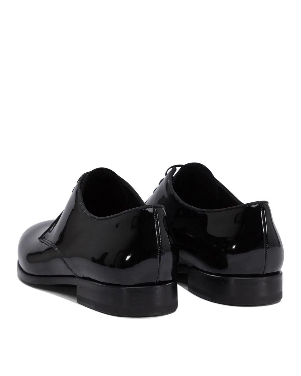 Fabi Black Patent Leather Oxford for men