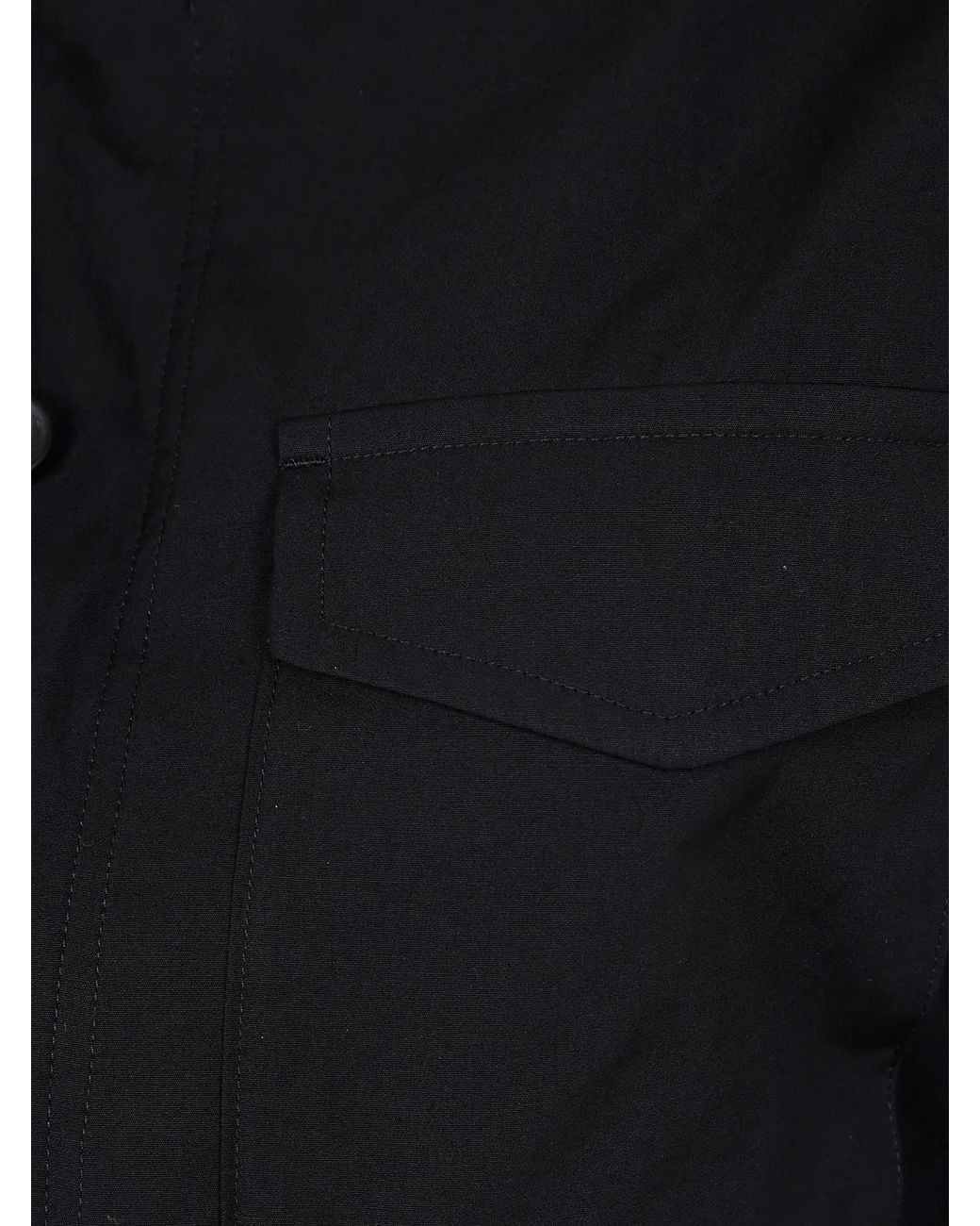 Yohji Yamamoto Black R-Collarless M65 Y Jkt