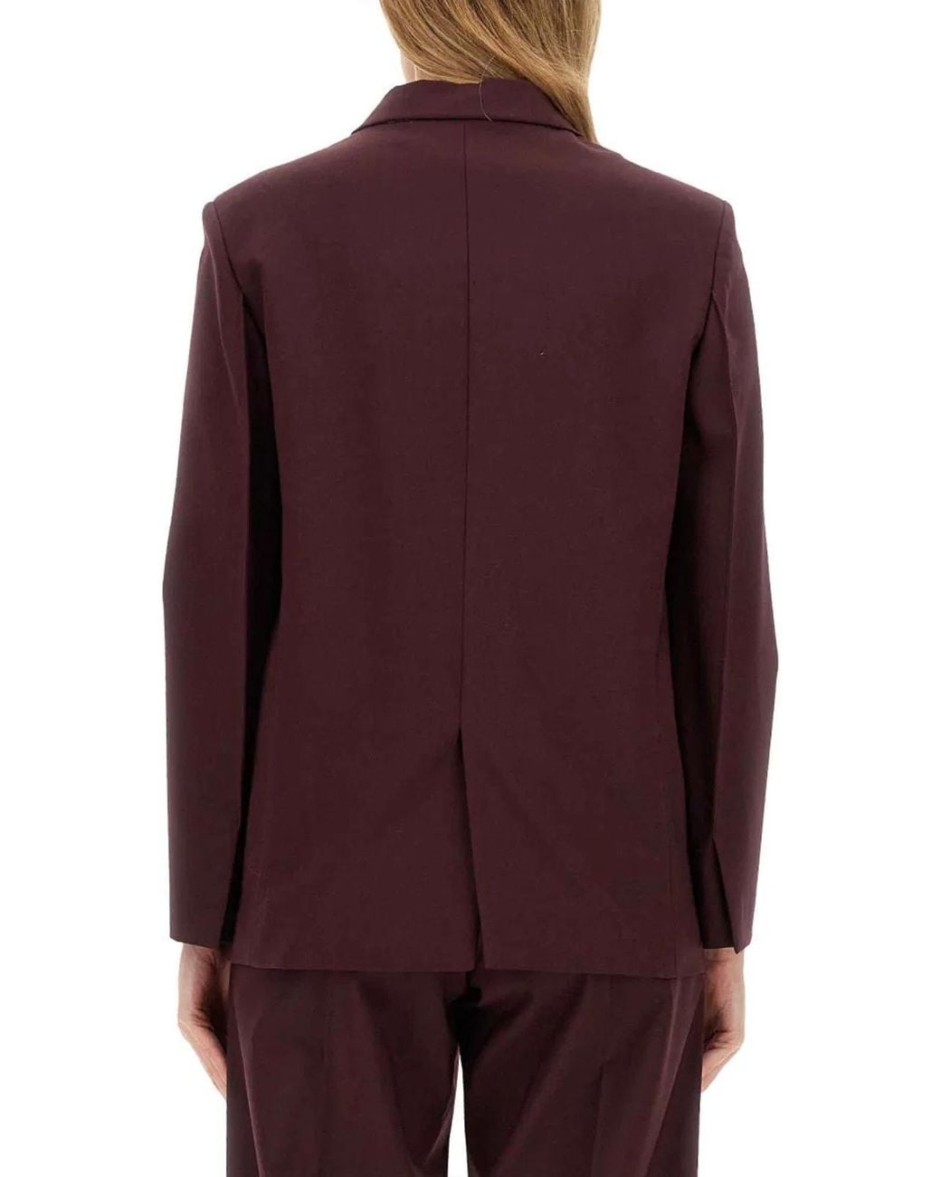 Alysi Purple Tailored Jacket
