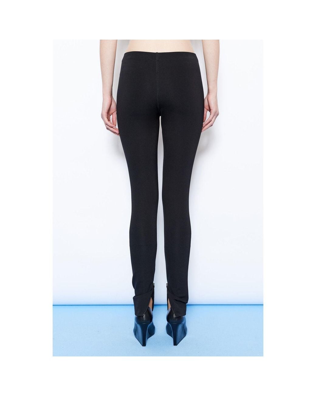 Max Mara Blue Spstenace Jersey Trouser