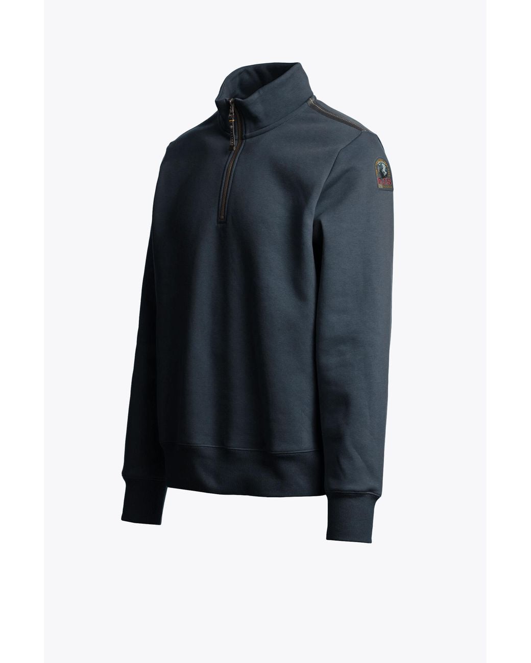 Parajumpers Blue Broad Peak Half Zip Fleece for men