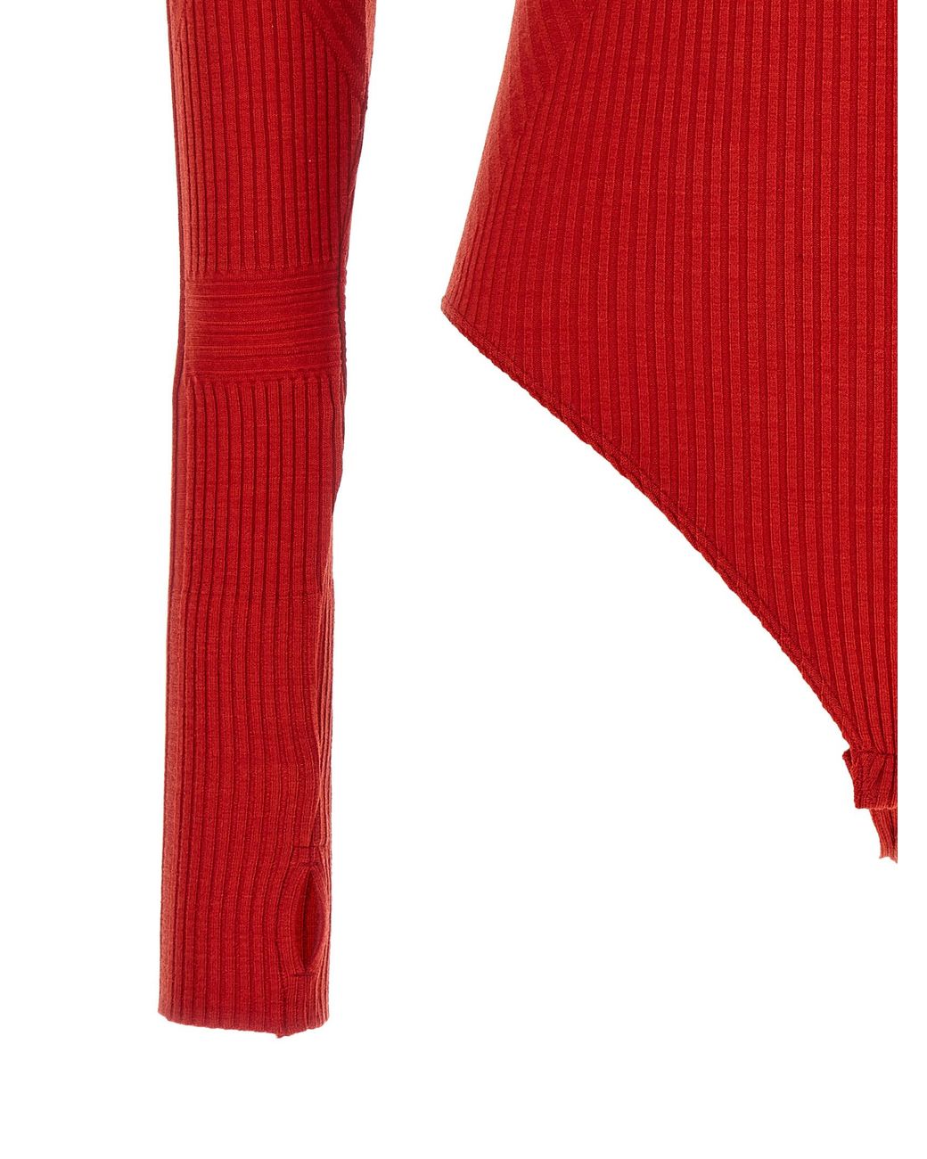 Perfect Moment Red 'Stardust' Bodysuit