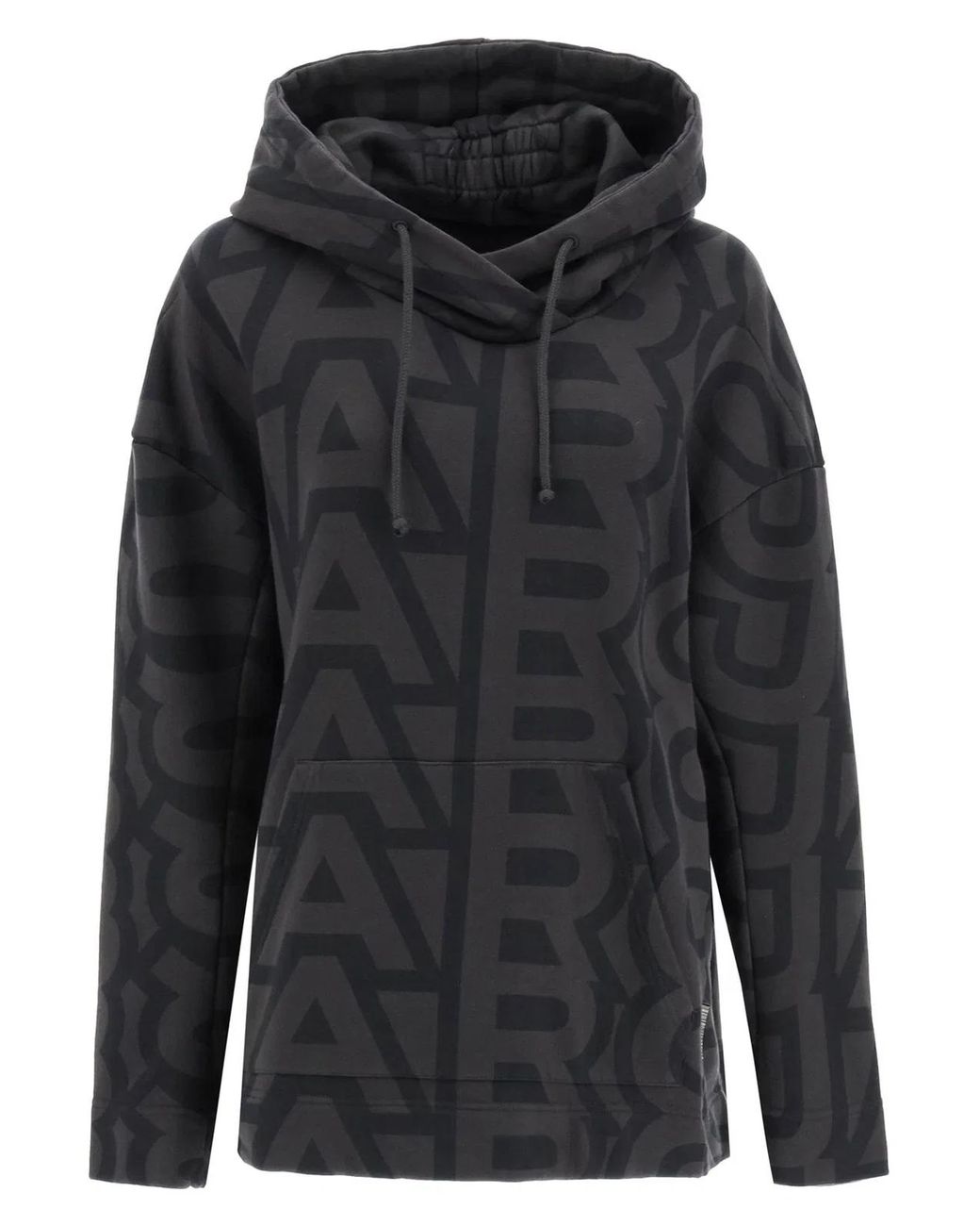 Marc Jacobs Black Monogram Logo Sweatshirt