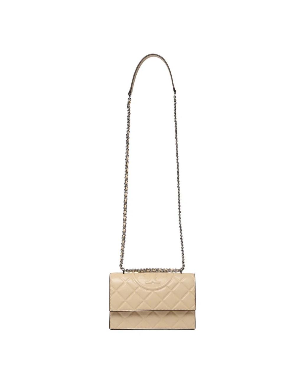 Tory Burch Natural Goat Leather Shoulder Bags