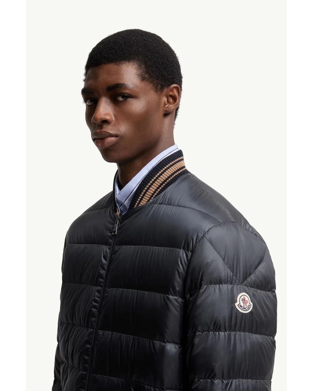 Moncler Black Vennes Bomber for men