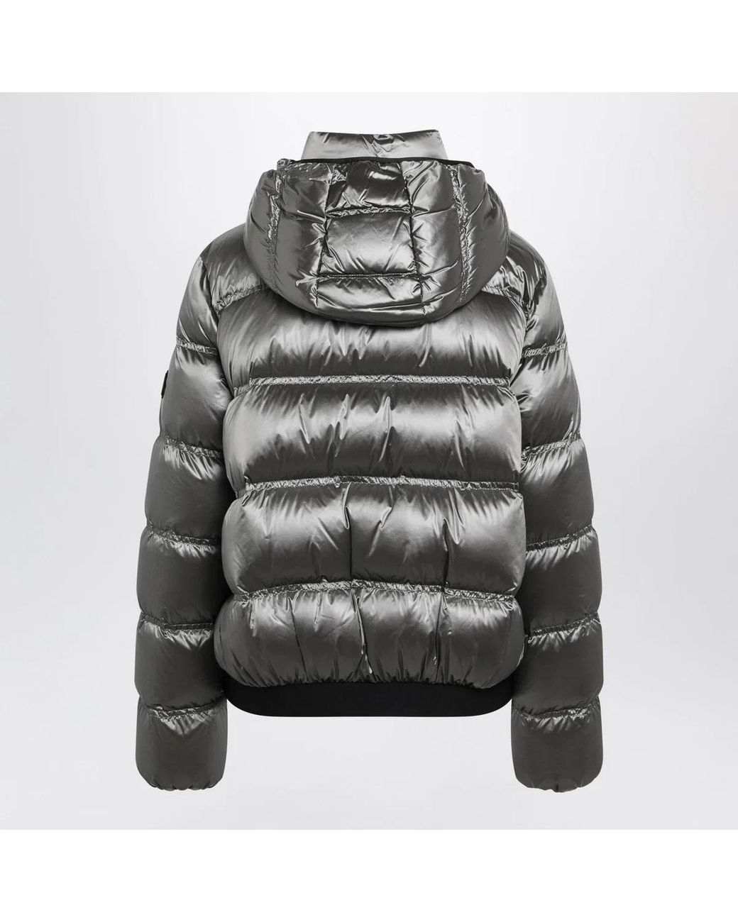 Moncler Gray Sensation Short Down Jacket