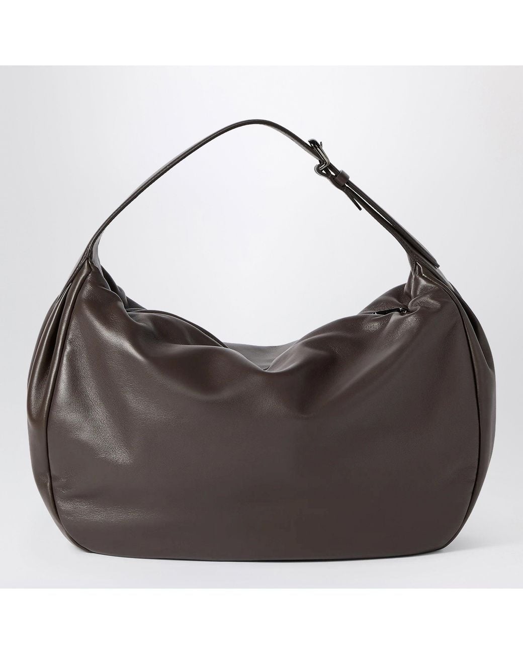 Brunello Cucinelli Brown Hobo Boule Bag