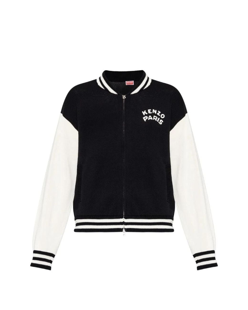 KENZO Black Paris Cotton Cardigan for men
