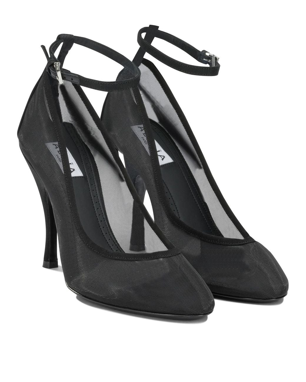 Alaïa Gray Alaia "Nude 100Mm" Pumps
