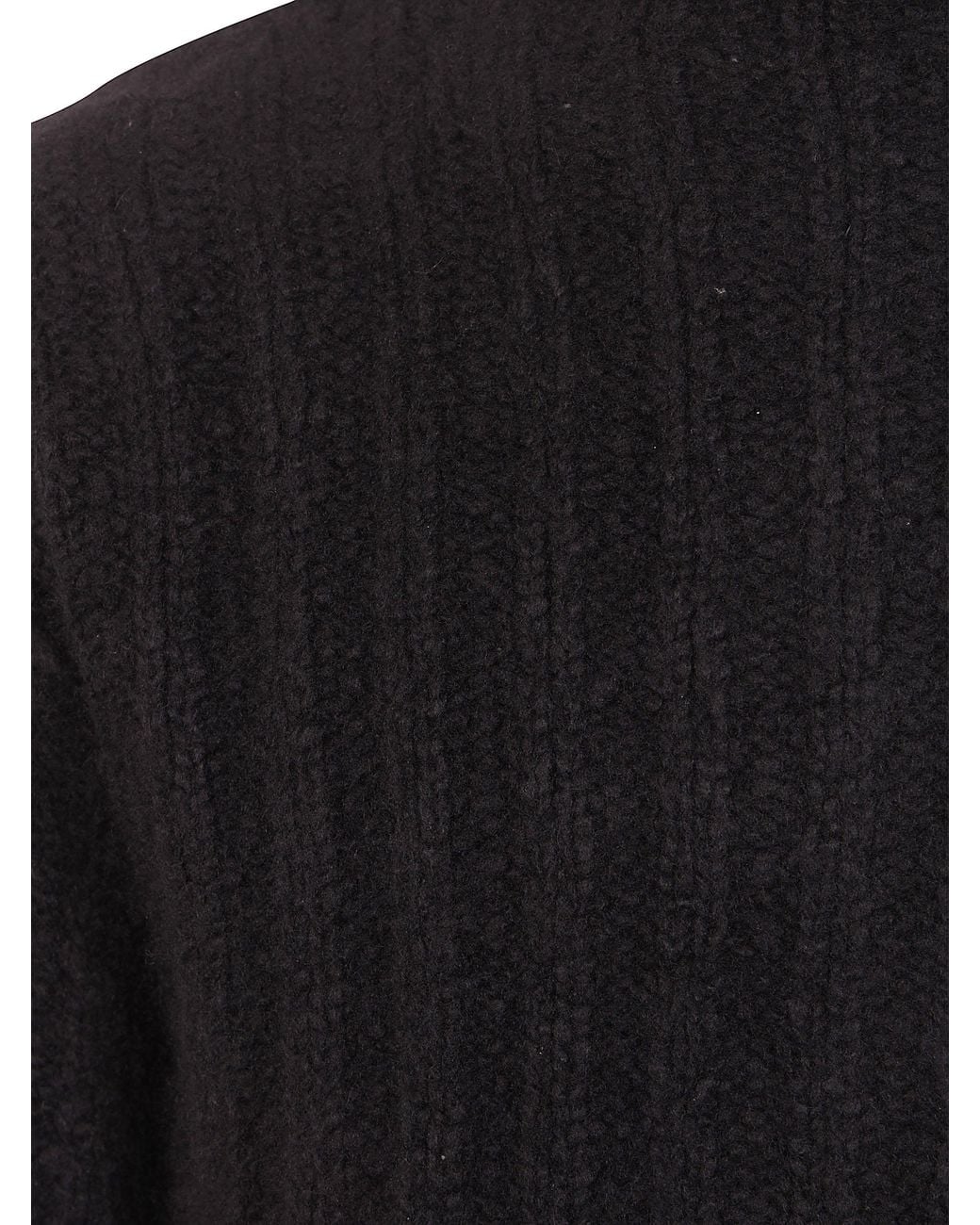 Rick Owens Black Turtle Sweater for men