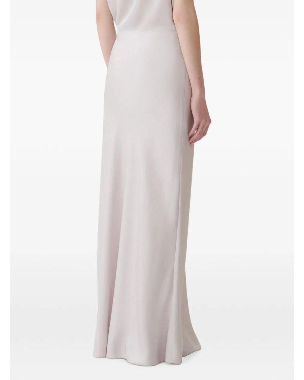 Fabiana Filippi White Long Skirt