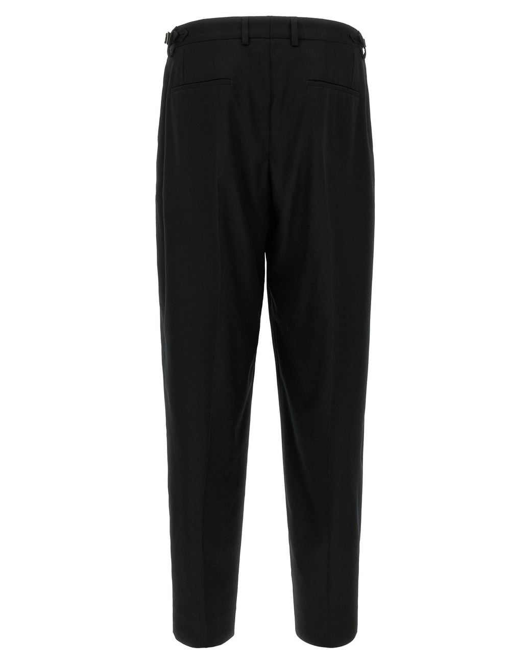 Dolce & Gabbana Black Dolce&Gabbana Flannel Pants for men