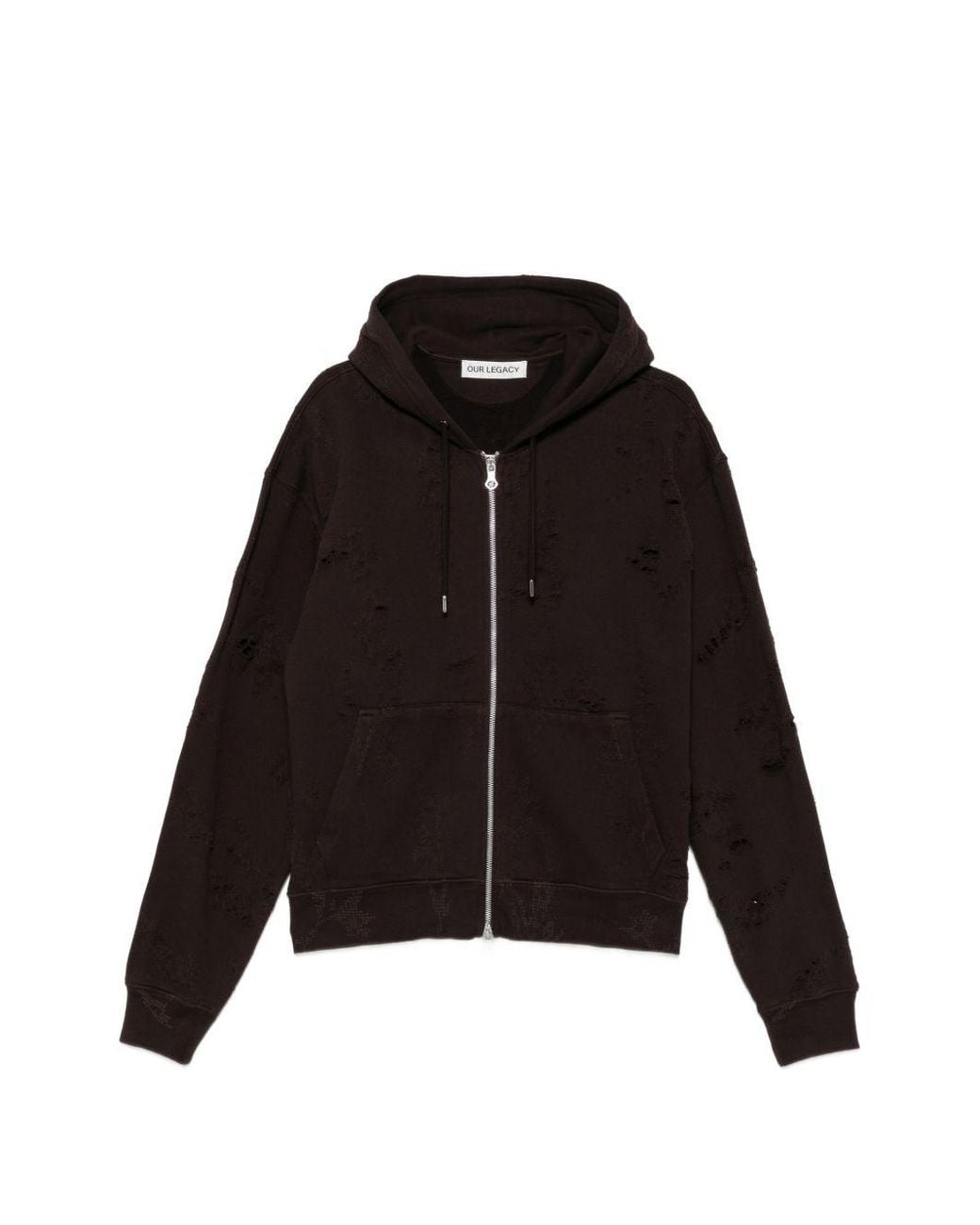 Our Legacy Black Dark Cotton Sweater for men