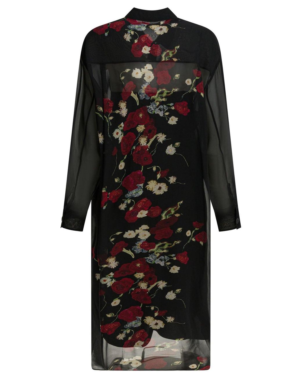 Khaite Black Silk Dress