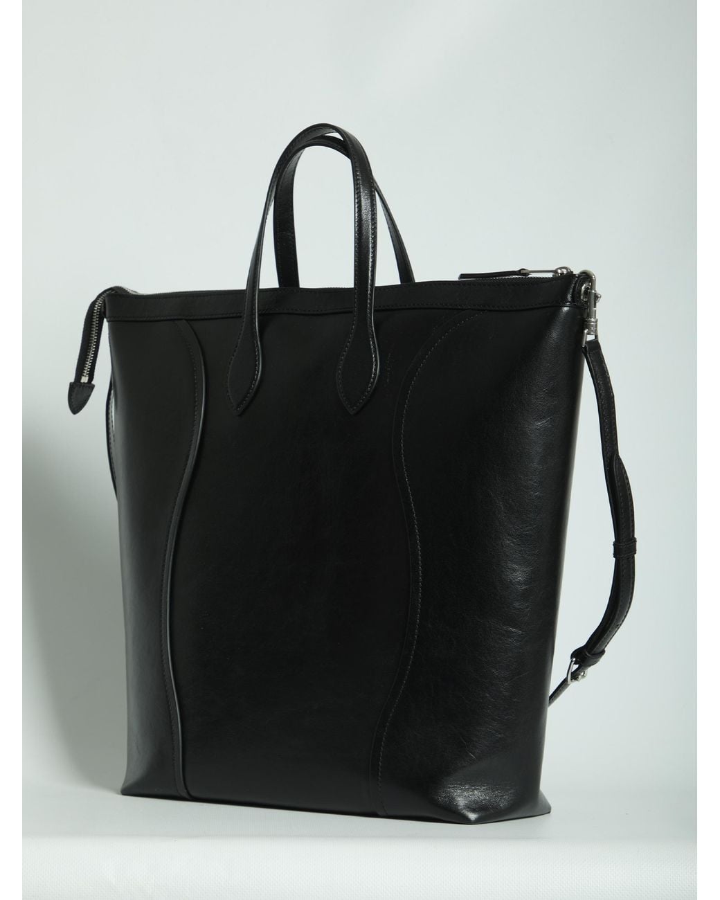 Céline Black Medium Cabas Vertical