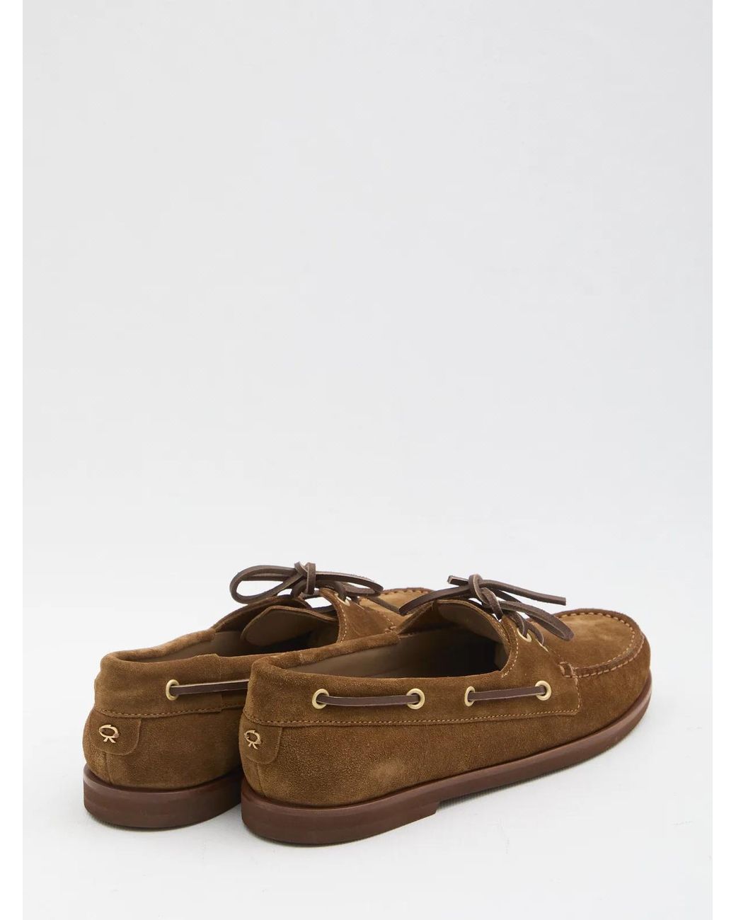 Gianvito Rossi Brown Vandée Loafers