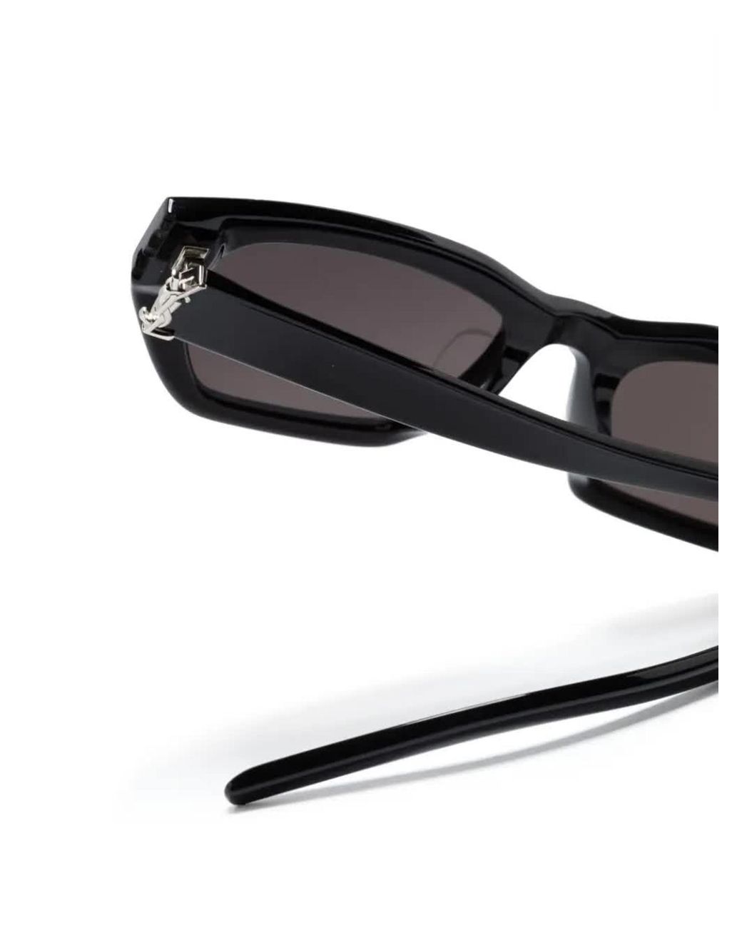 Saint Laurent Gray Acetate Occhiale