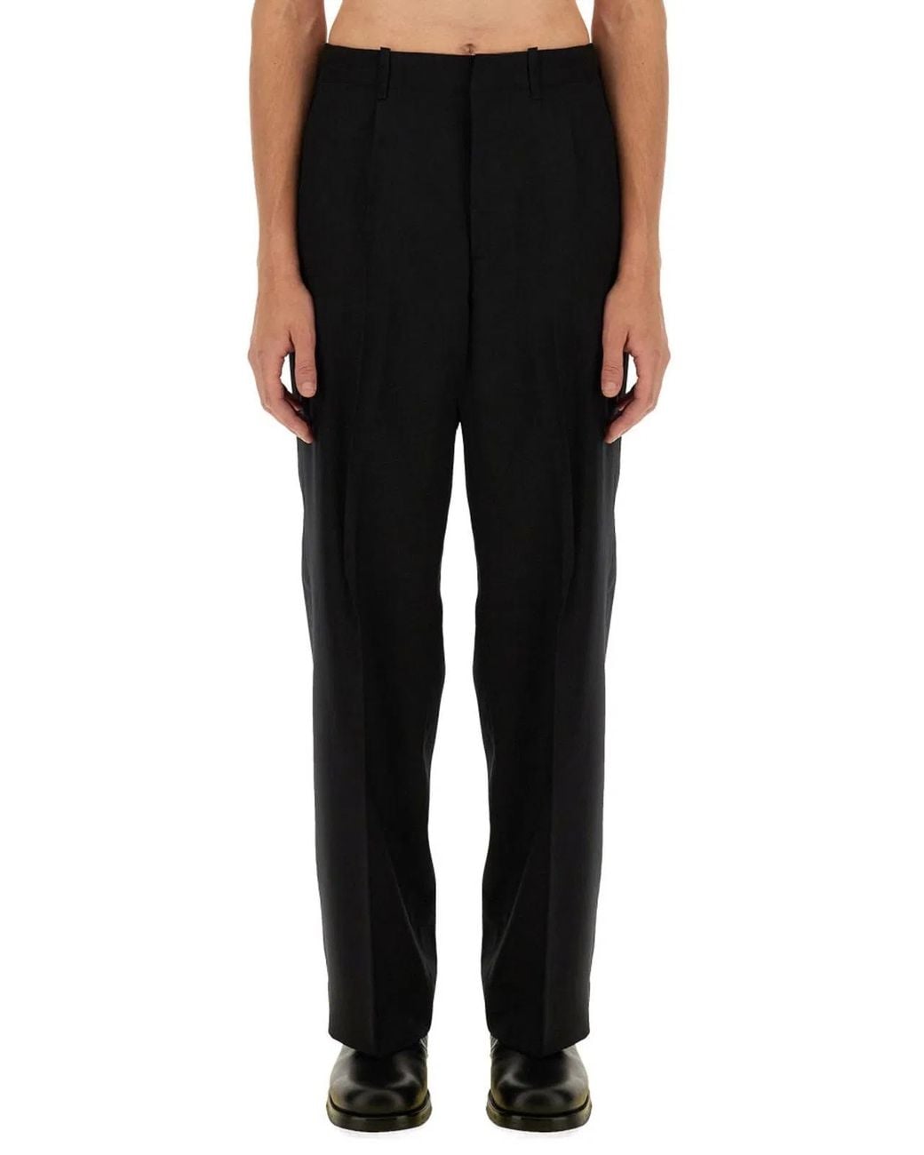 Our Legacy Black Pantalone Borrowed for men