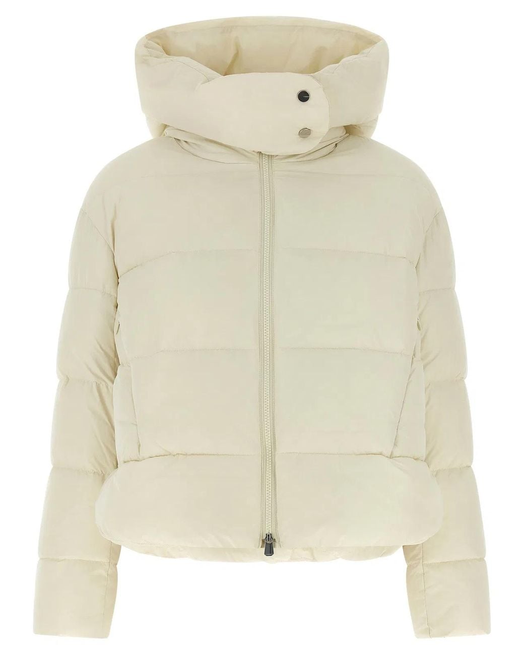 Pinko Natural 'Love Birds' Logo Down Jacket