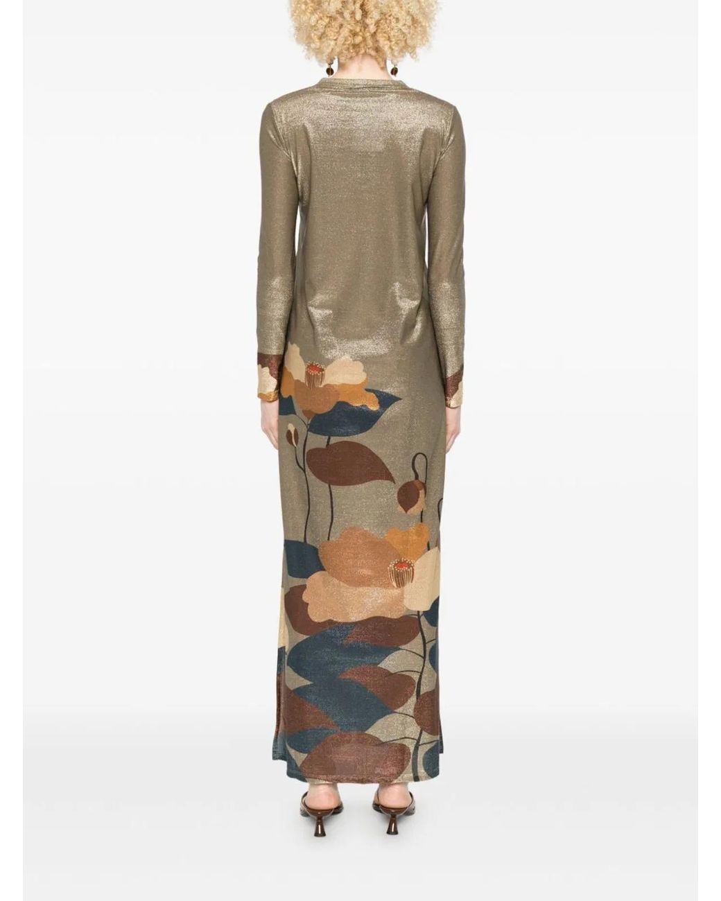 Siyu Natural Ninfa Kaftan Dress