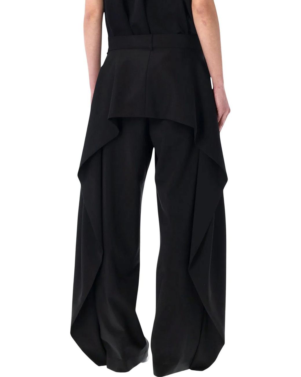 Loewe Black Lightweight Wool Trousers