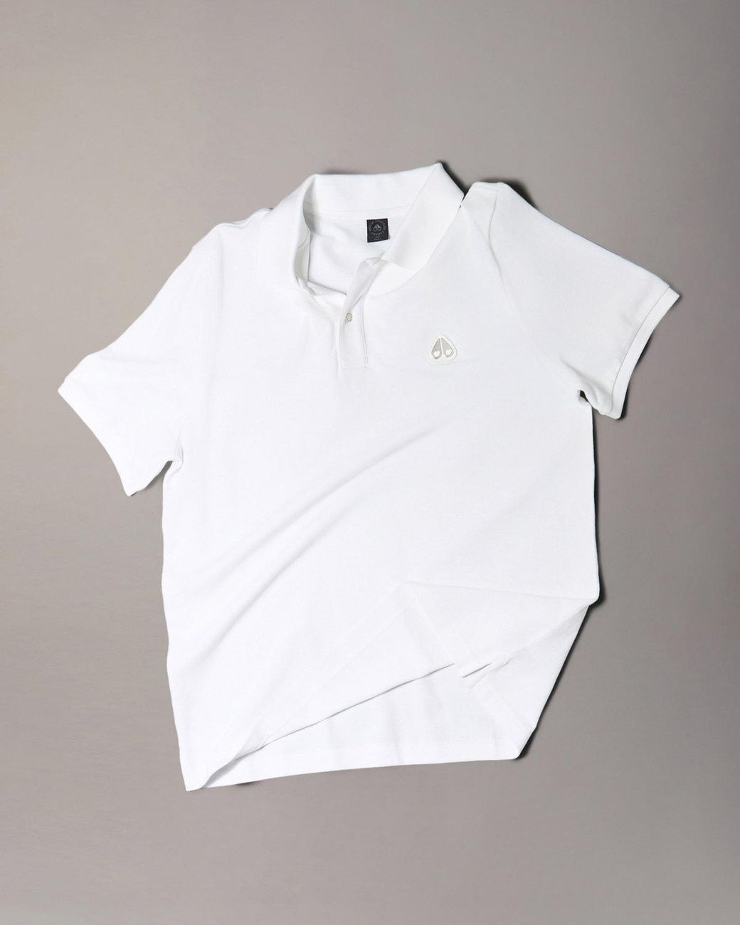 Moose Knuckles White Everett Polo Shirt For for men