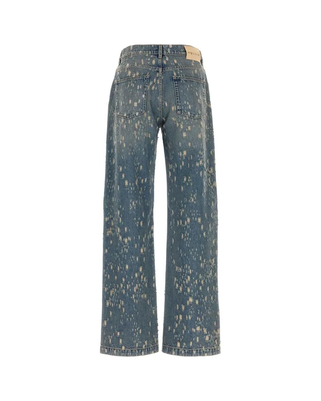 McQueen Blue Relaxed Jean for men