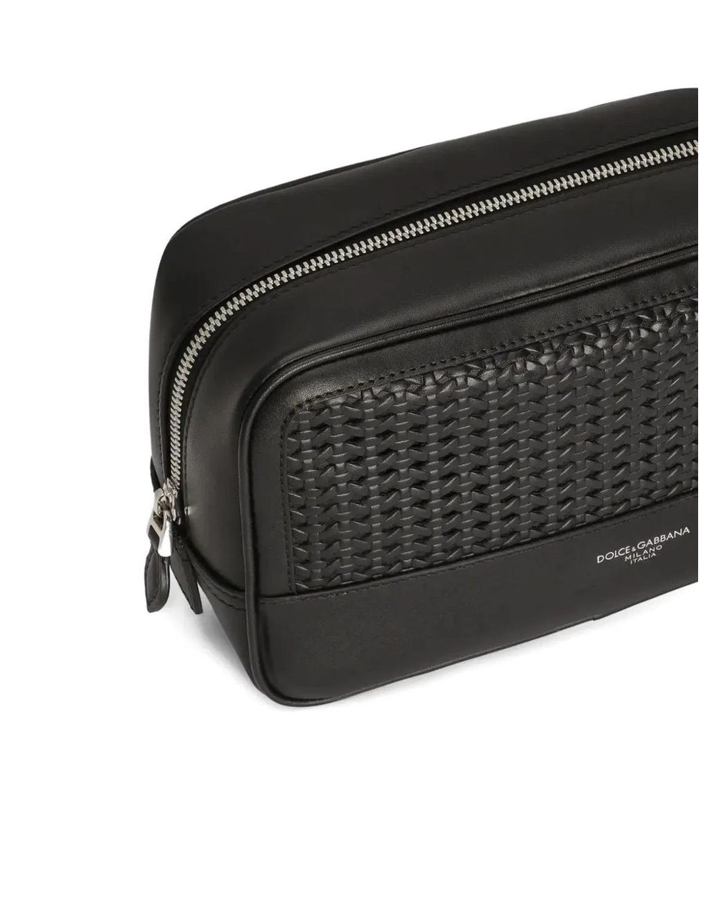 Dolce & Gabbana Black Essential Mini Pouch For for men