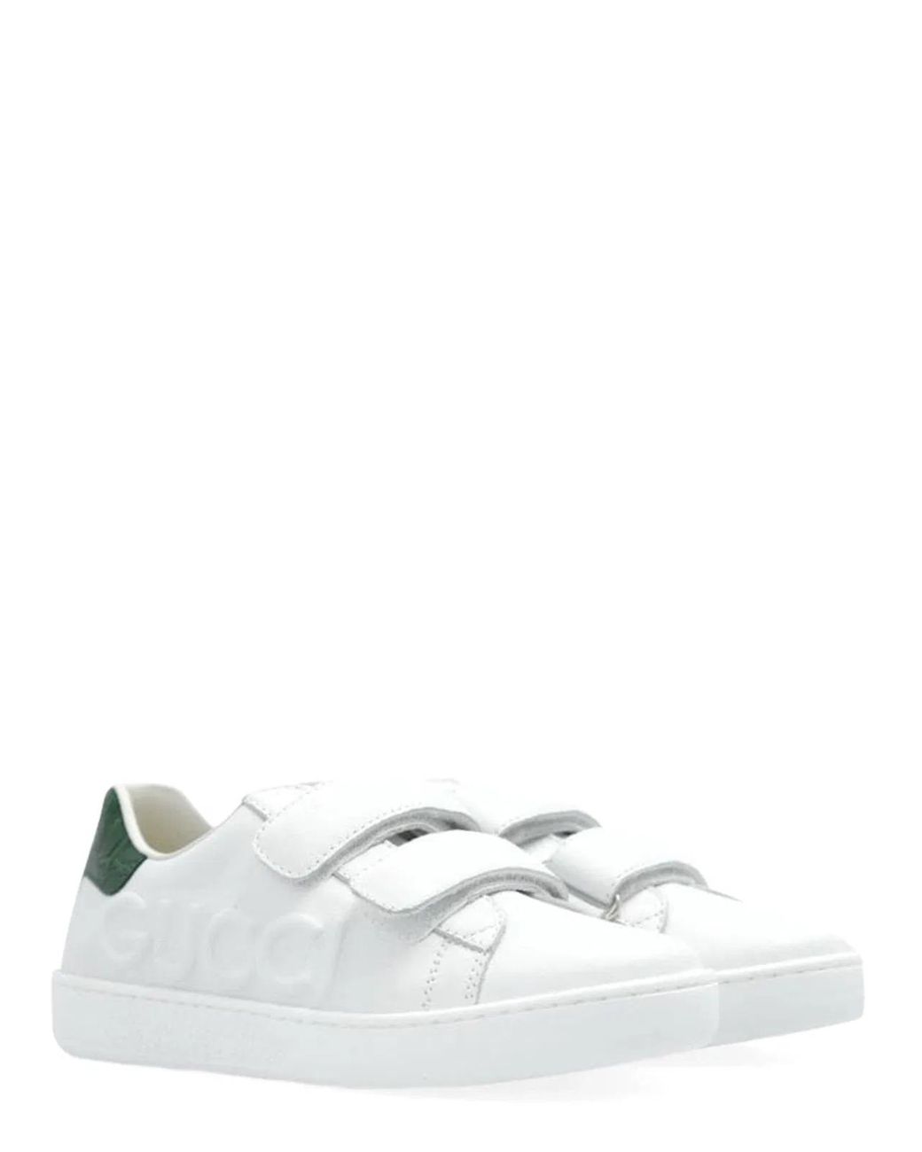 Gucci White Sneaker Leather, R.S. Vit.Na.T/Gr.Whi/Gre.Ac