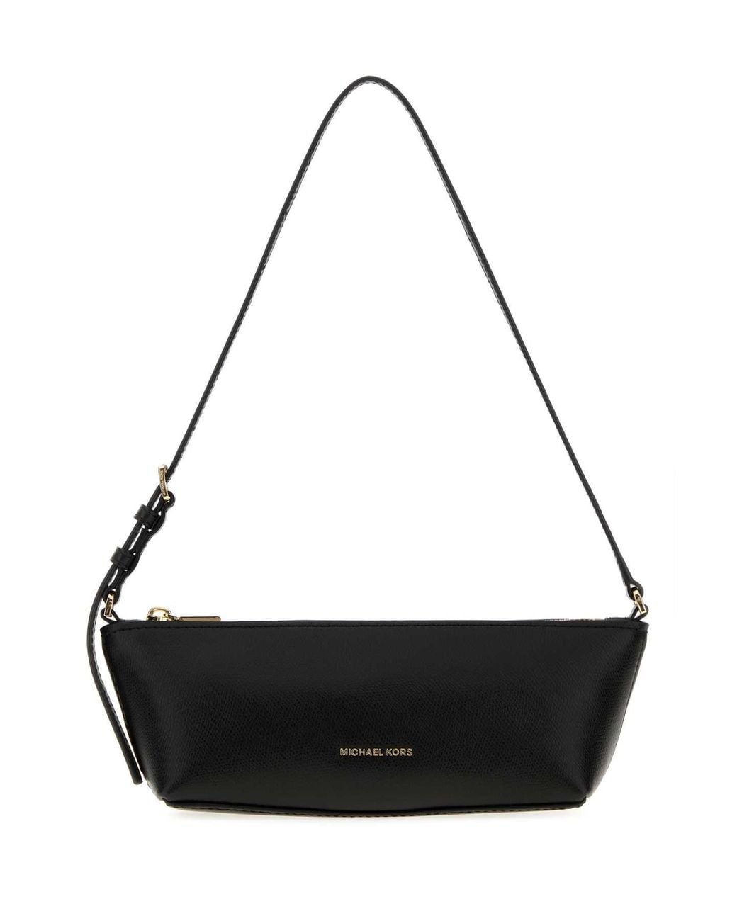 MICHAEL Michael Kors Black Mini Leather Pocket Crossbody Pouch