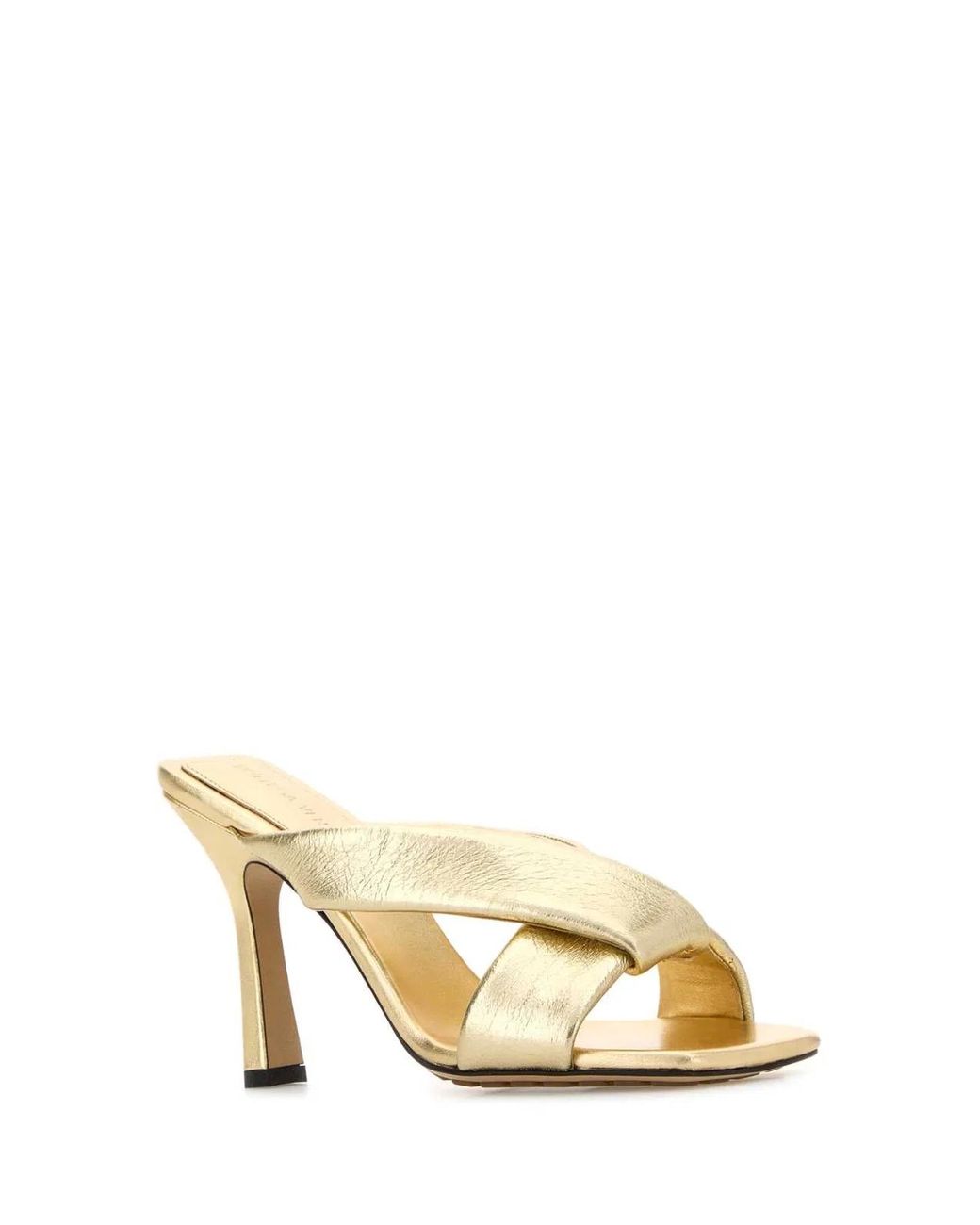 Bottega Veneta Metallic Sandals