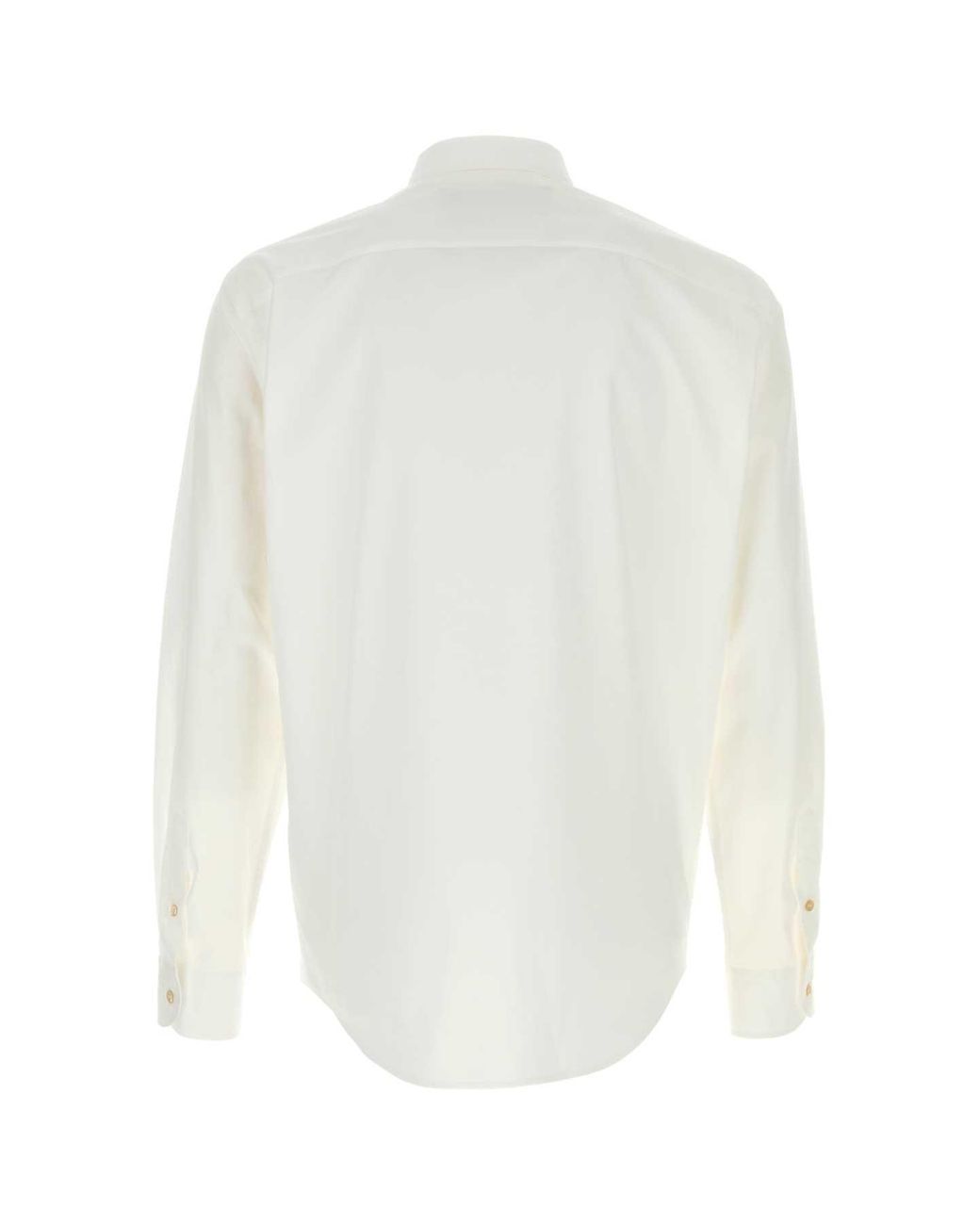 Valentino Garavani White Camicia Maniche Lung for men