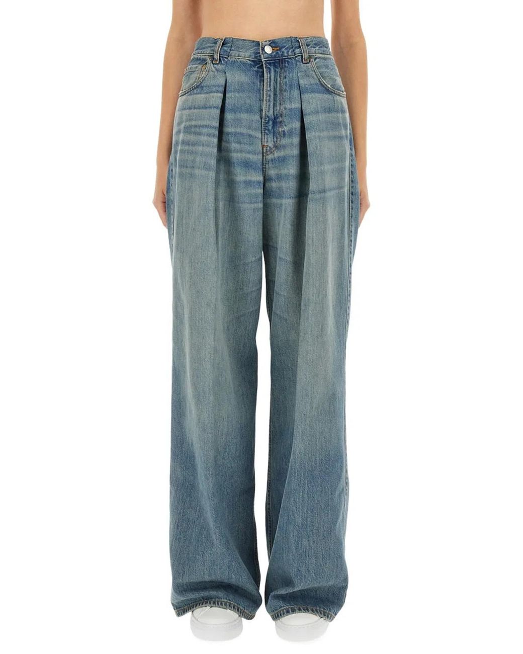 Haikure Blue "Candy Wide-Leg" Jeans