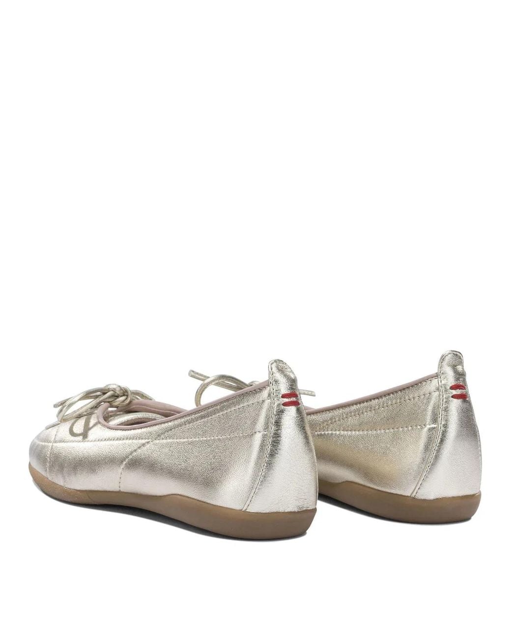 Halmanera Metallic Ballerinas