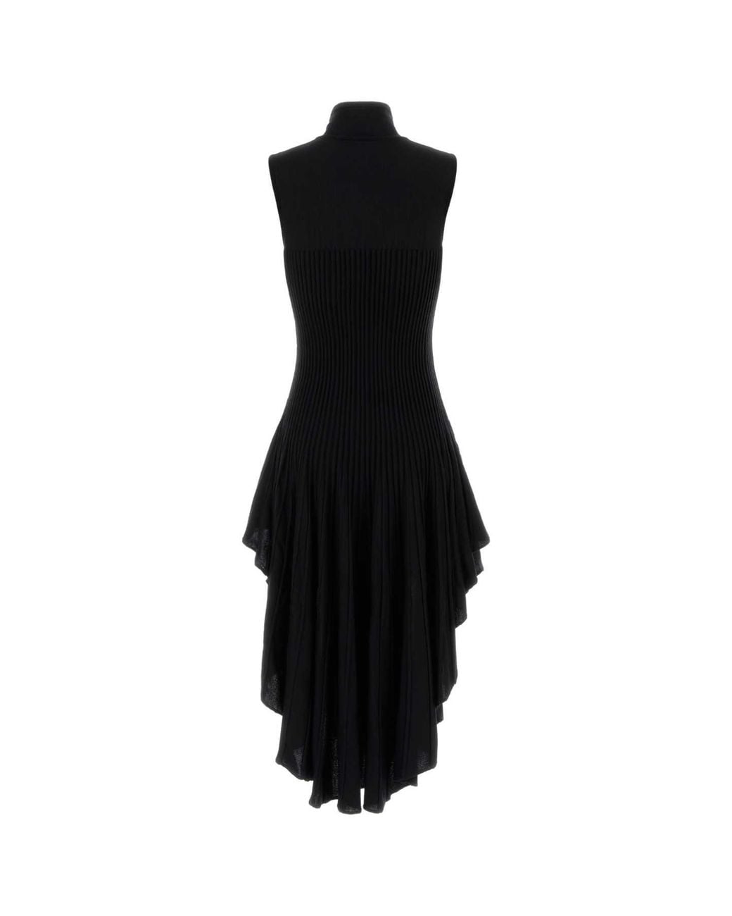 Alaïa Black Alaia Triangle Dress 3D Sculpting Knit