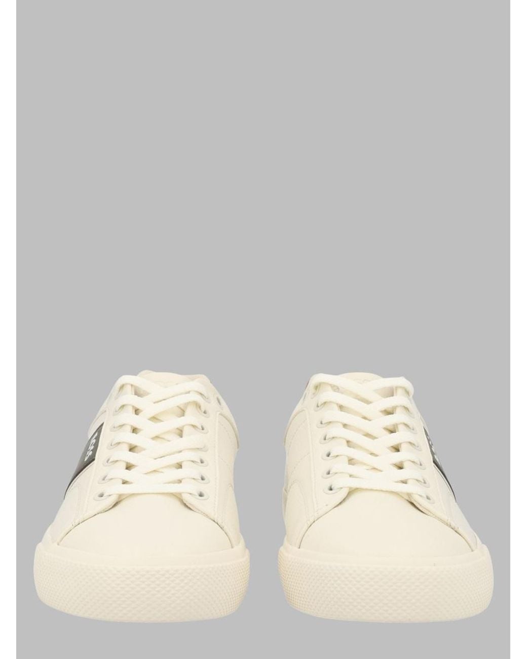 Boss Natural Sneakers Aiden Polyester Trainers for men