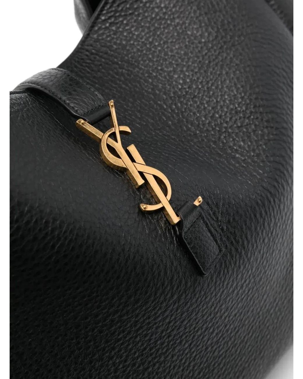 Saint Laurent Black Le 5 À 7 Bea Tote Bag