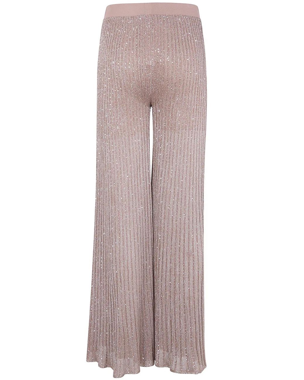 D.exterior Brown Degrade' Lux Flared Trousers