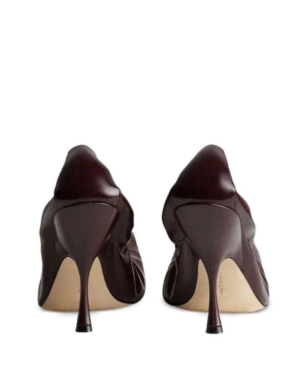 Phoebe Philo White Pucker Pump 100