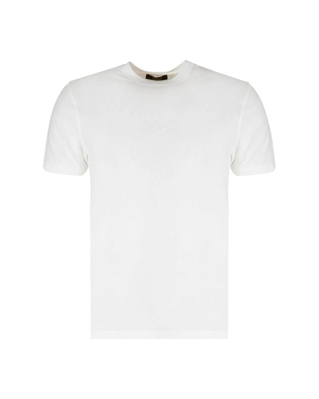 Zanone White Short Sleeves T-Shirt for men