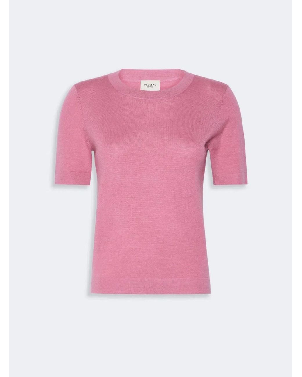 Weekend by Maxmara Pink Wkdtapioca Top Bordeaux