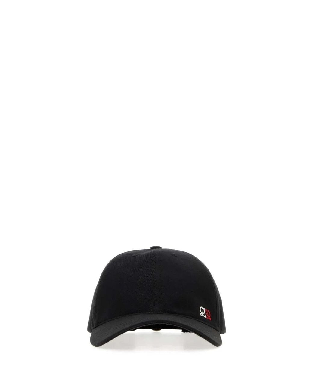 Loewe Black Cotton Baseball Cap