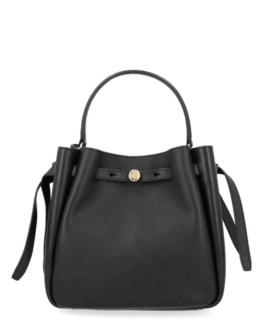 Tory Burch Black Shoulder Bag Romy Leather