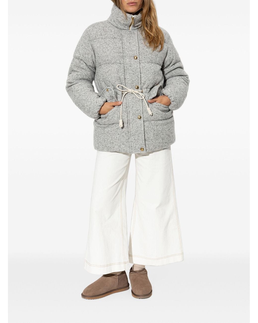 Moncler Gray 'Diaphanes' Puffer Jacket
