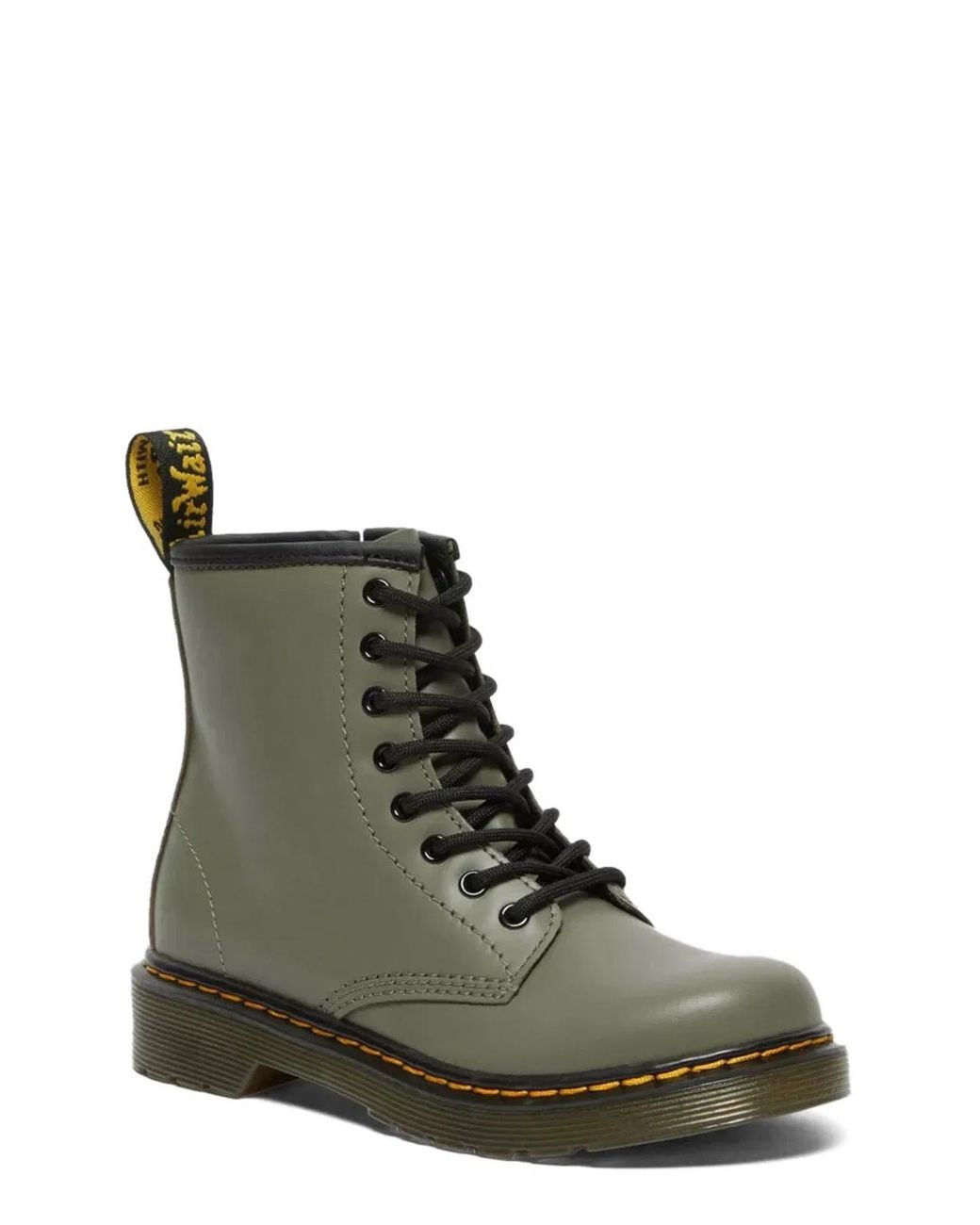 Dr. Martens Green Dr Martens Lace Boots 1460