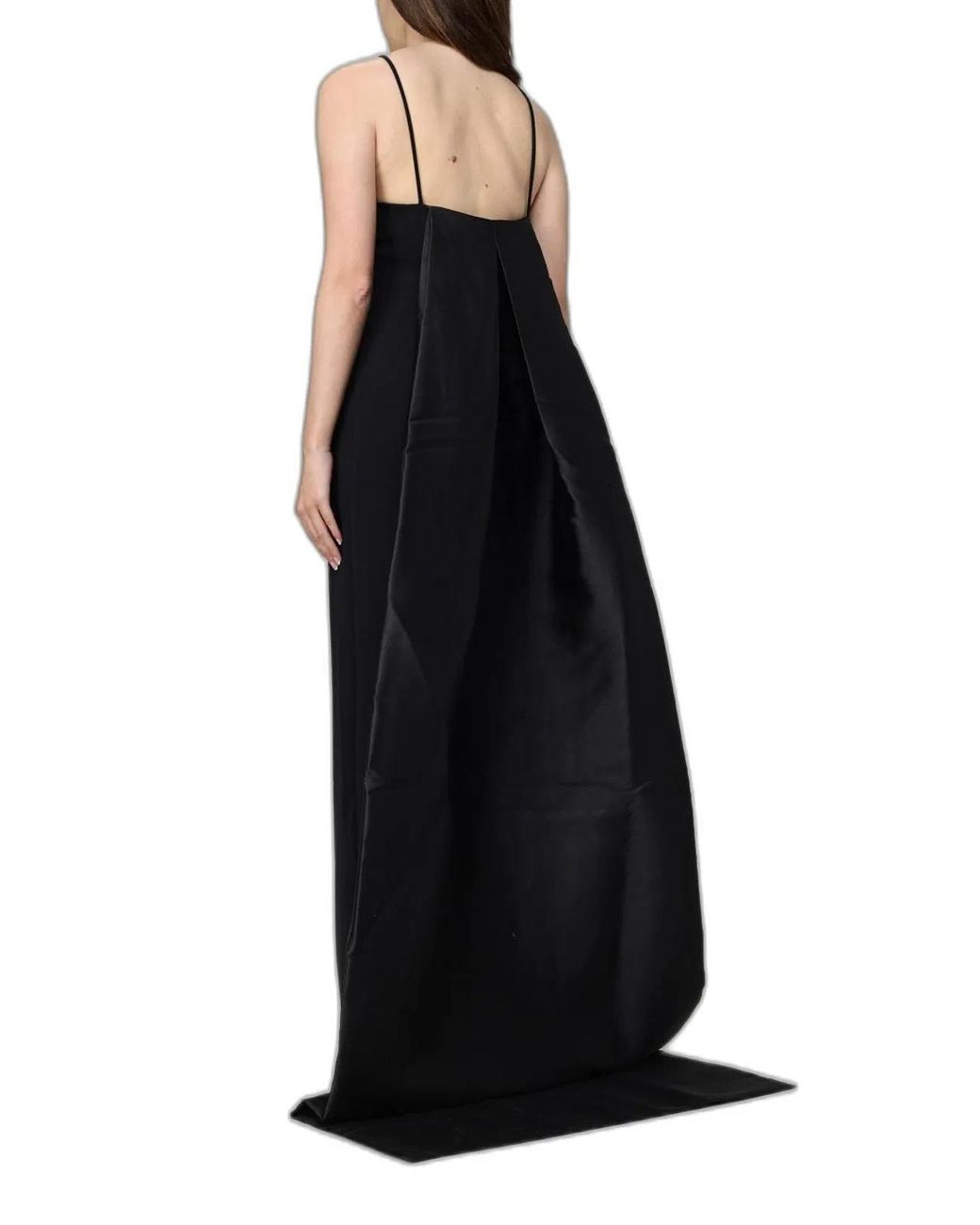 Solace London Black Ulla Maxi Dress