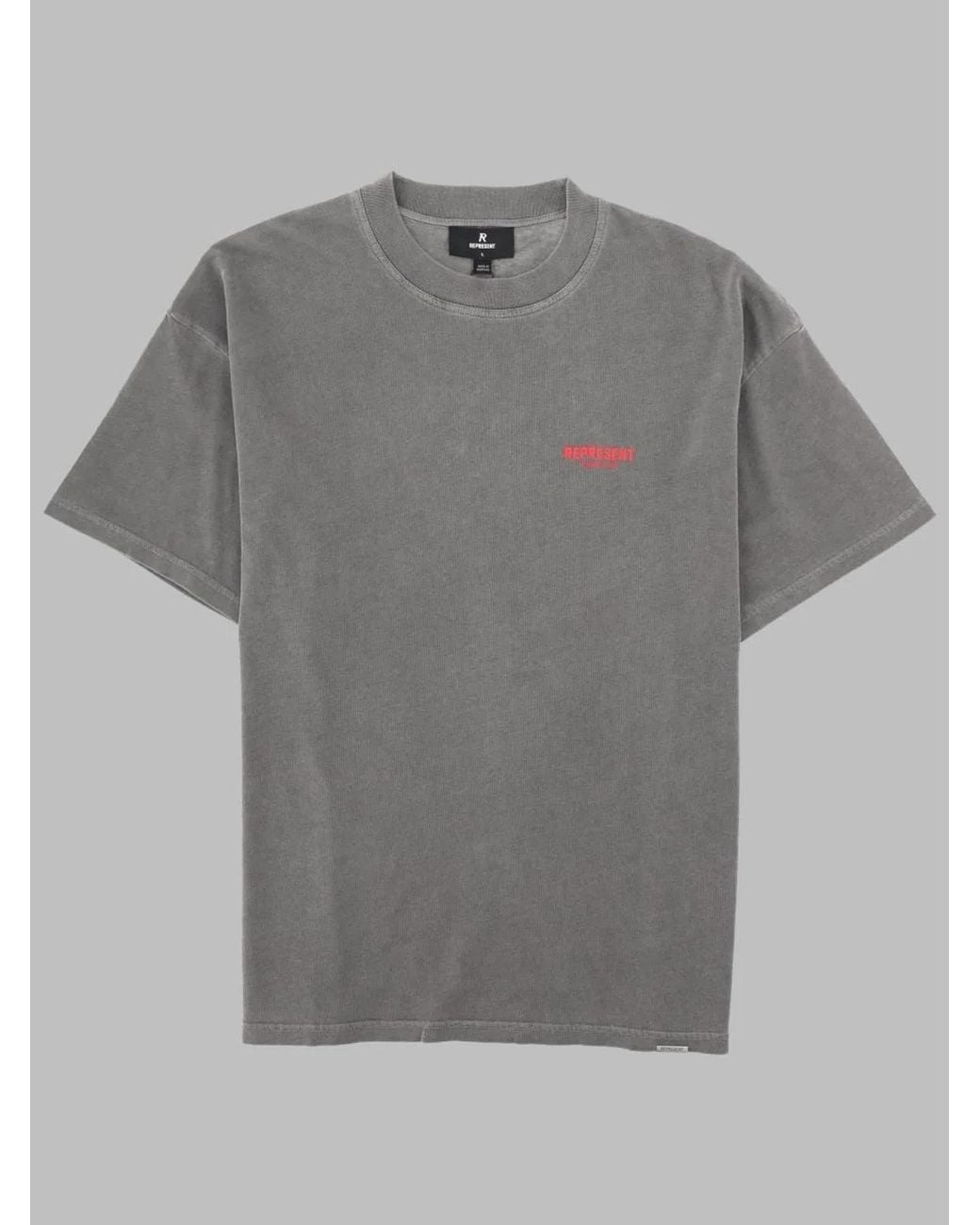 Represent Gray Owners Club T-Shirt For for men