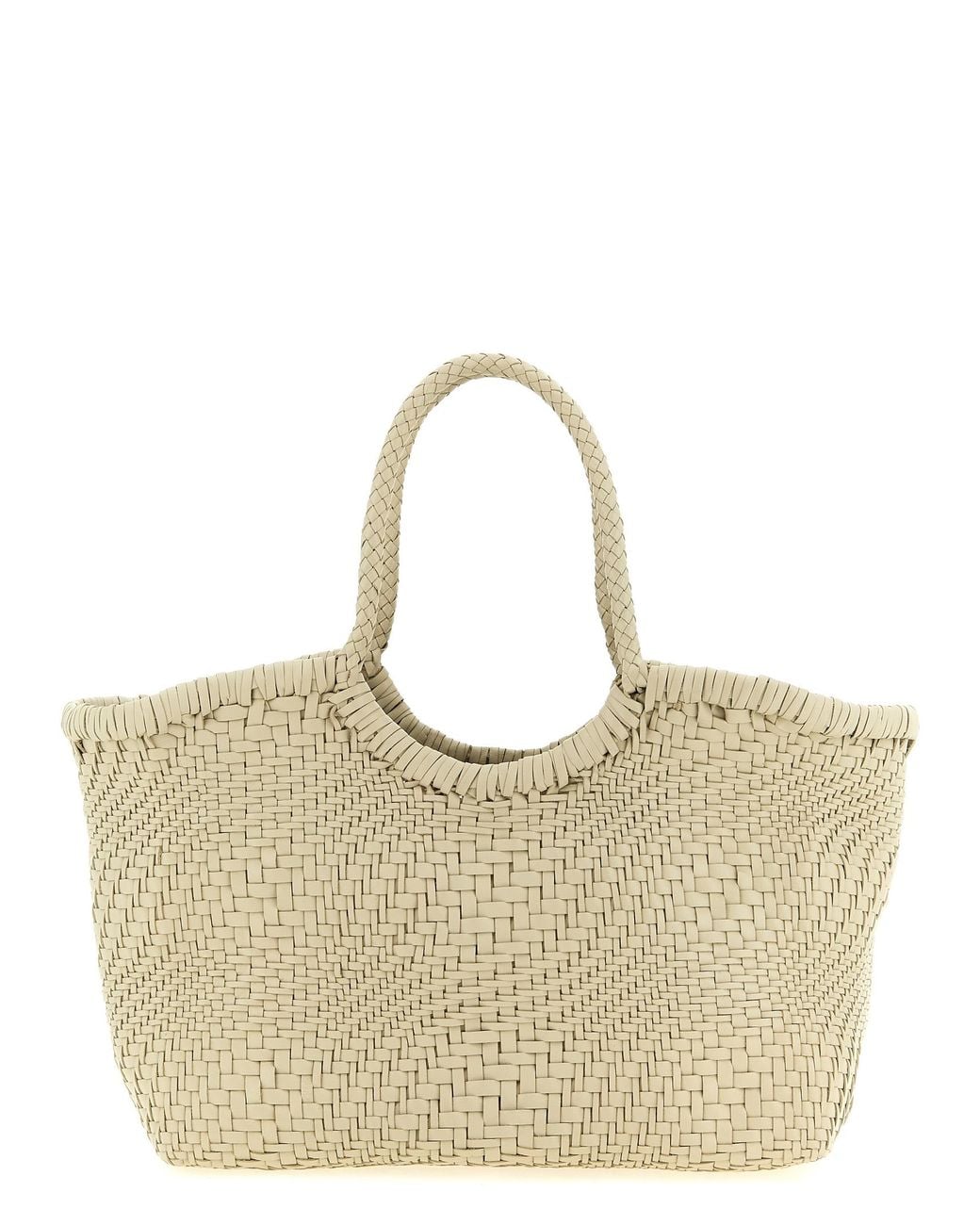 Dragon Diffusion Natural 'Nantucket Optical' Shoulder Bag